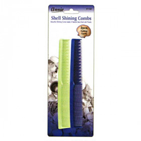 Annie Shell Shining Cutting Comb 2PCS #132 Annie Shell Shining Cutting Comb 2PCS #132